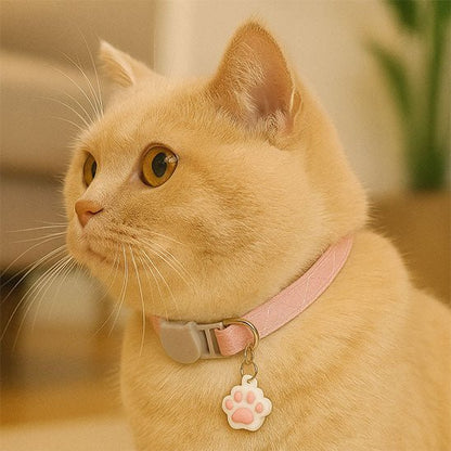 Collier chat | avec clochette et empreinte - Chatmuze