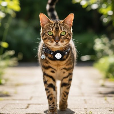 Collier GPS chat | pour AirTag - Chatmuze