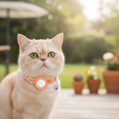 Collier GPS chat | pour AirTag - Chatmuze
